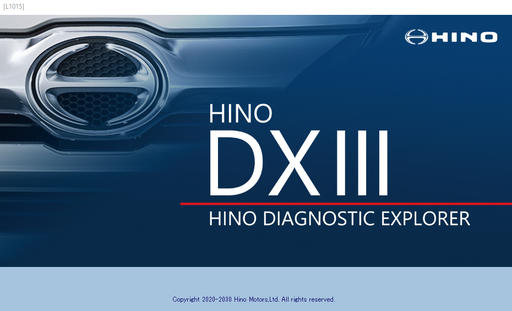 Hino Diagnostic eXplorer 3 - Hino DX3 1.22.10 - Latest & Best Version 2023