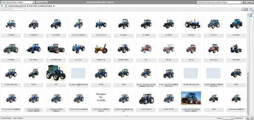 New Holland NGPC Next Generation Agricultural AG North America 2019 EPC -All Models & Serials Up To 2019 Parts Manuals