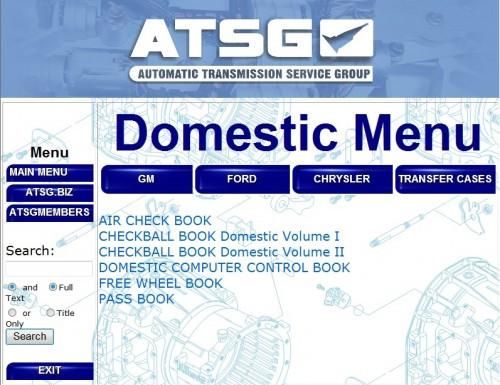 ATSG 2012 Automatic Transmission Service Group-All Models Up To 2012 - Diagnostics & Service Software-More Then 1 Pc !