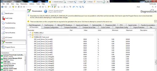 Detroit Diesel Diagnostic Link (DDDL 8.13 ) Professional 2021 -ALL Grayed Parameters Enabled ! ALL Level 10 !!