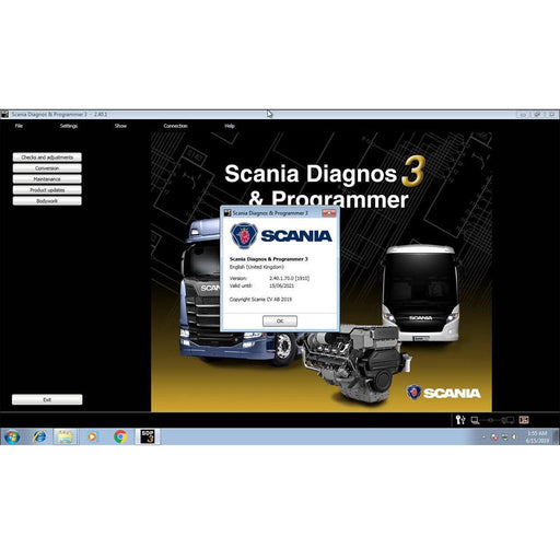 Scaniia SDP3 v 2.52 Diagnostic & Programmer Latest version 2022 - FULL Version ! Online Installation Service Included !