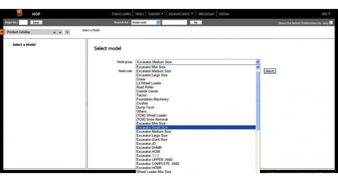 Hitachi HOP EPC 2013 - Spare Parts Catalog For All Hitachi Equipment - All Models Covered Up To 2013