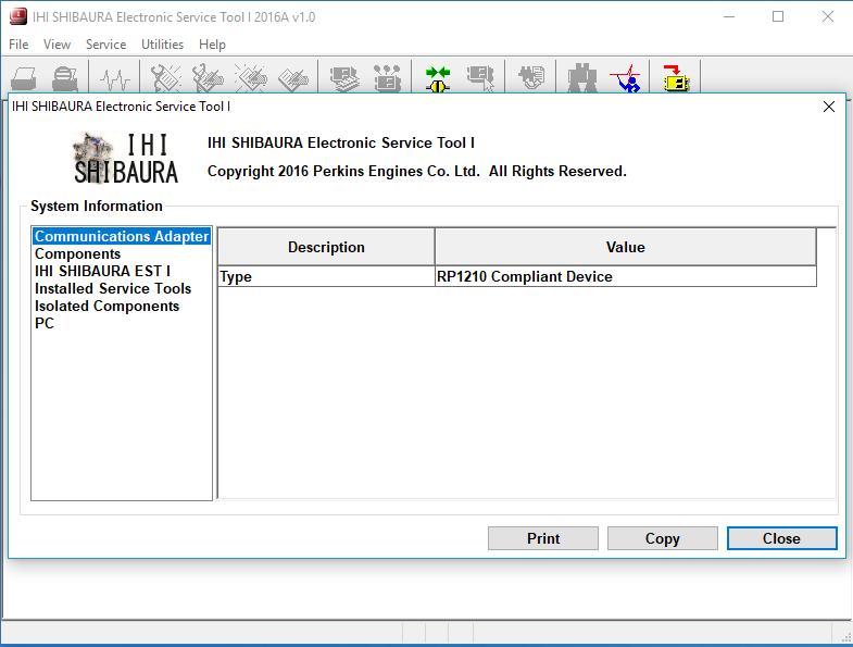 IHI Shibaura Electronic Service Tool Diagnostic Software 2016A - Latest Version !