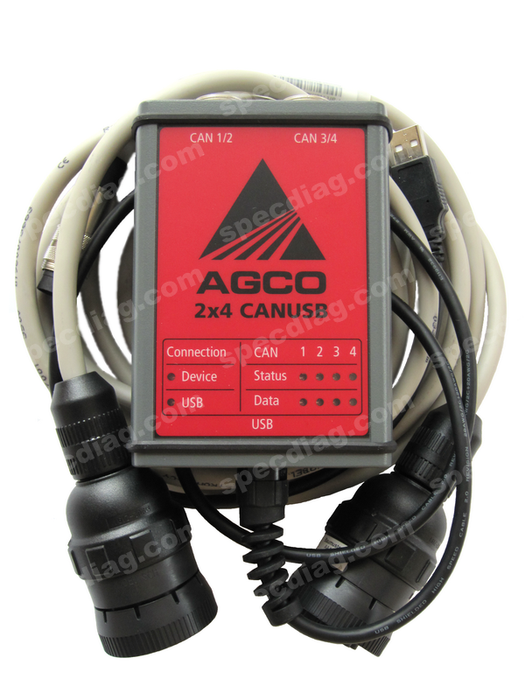 AGCO \ FENDT \ Massey Ferguson - Genuine DIAGNOSTIC KIT (CANUSB) - With CF-54 Laptop & Electronic Diagnostic Tool (EDT) 2024