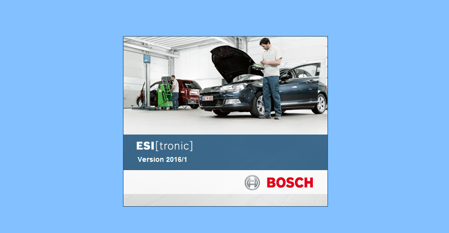 Bosch ESI Tronic 01/2016 Cars EPC Include Archive Data And Activator