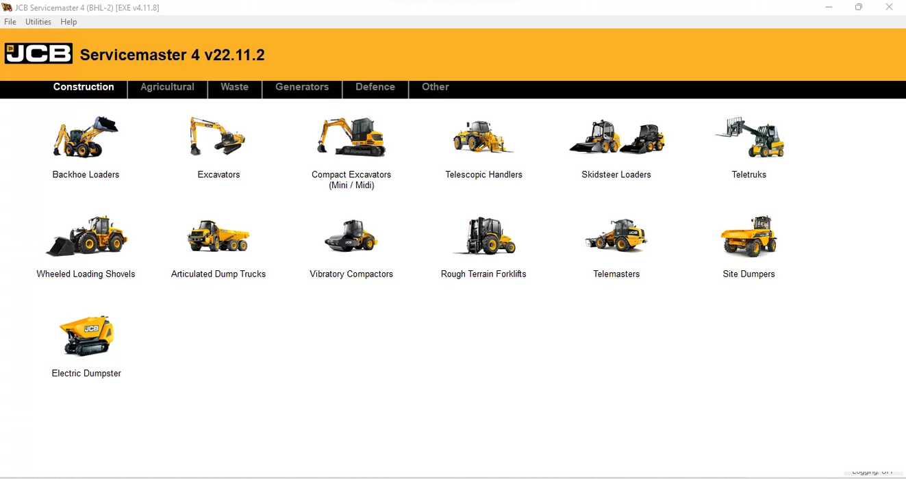 Jcb Data Link Adapter Kit Genuine - Complete JCB Diagnostic kit Include Interface & Professional CF-54 Laptop With Latest 2024 Service Master 4 Software