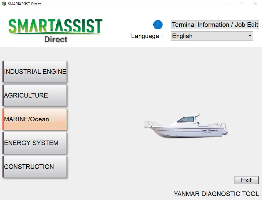 2023 YANMAR DIAGNOSTIC Software SmartAssist - SA-DIRECT – 2.41