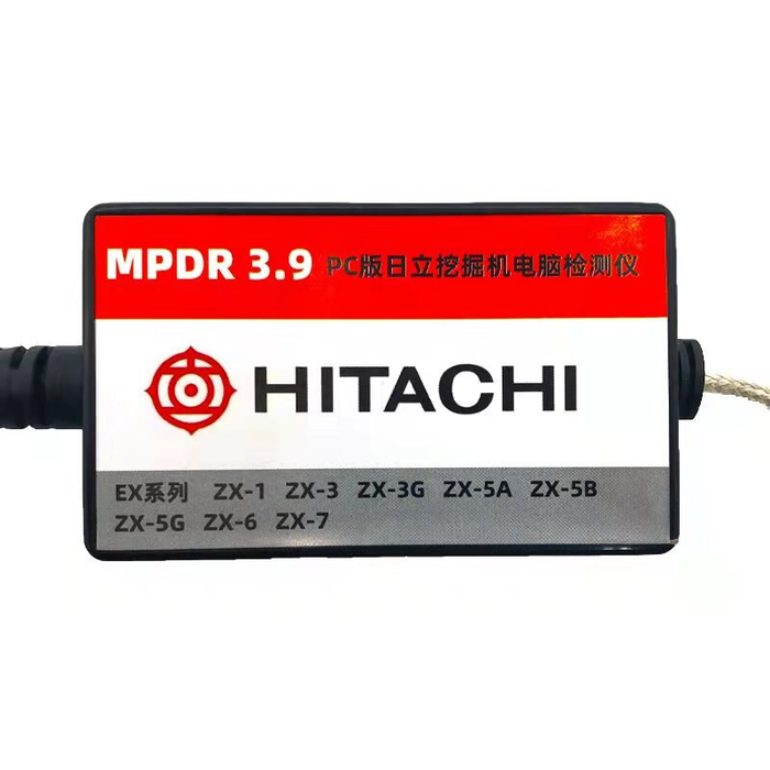 Hitachi EX Dr Full Range of Excavator Heavy Duty Diagnostic Kit With Latest Version MPDR 3.9 All in One 2023