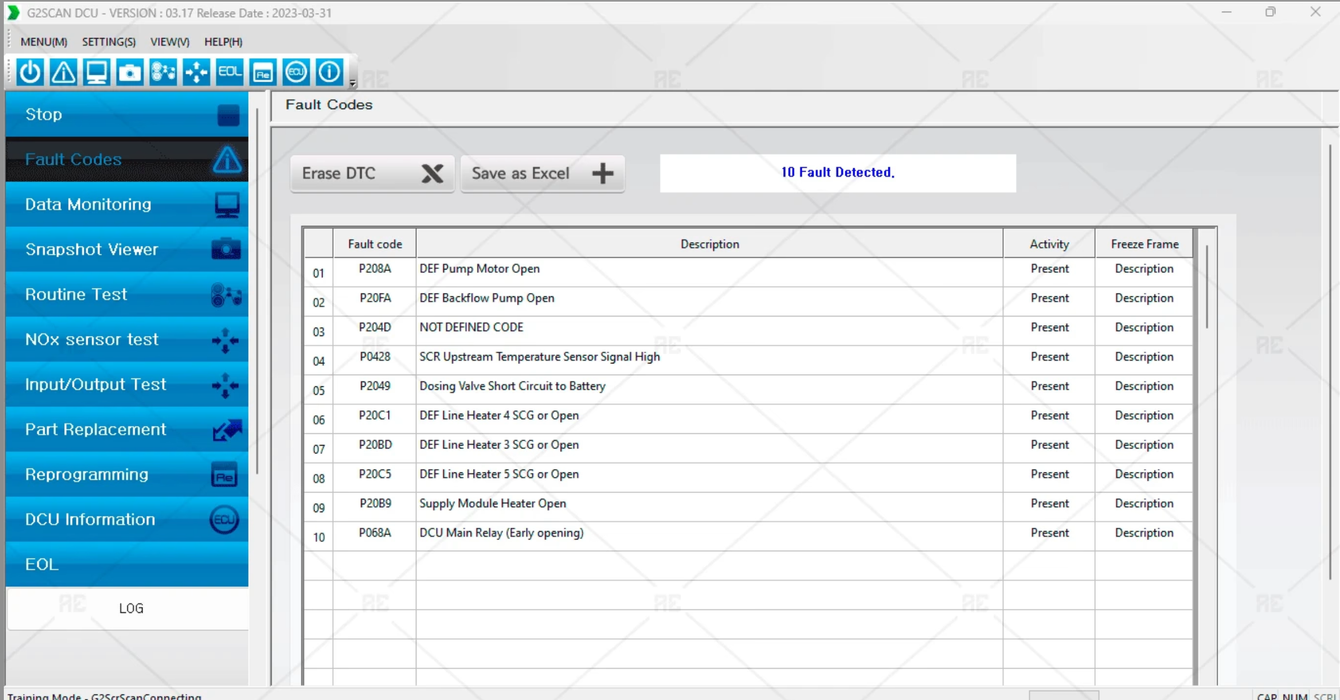 Doosan Diagnostic Tool G2 Scan ( ECU) 2024 Latest & Full Version