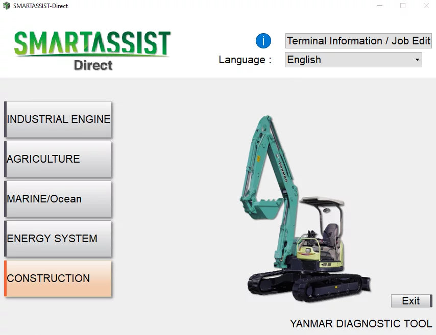 YANMAR DIAGNOSTIC Software SA-DIRECT – 2.19.0