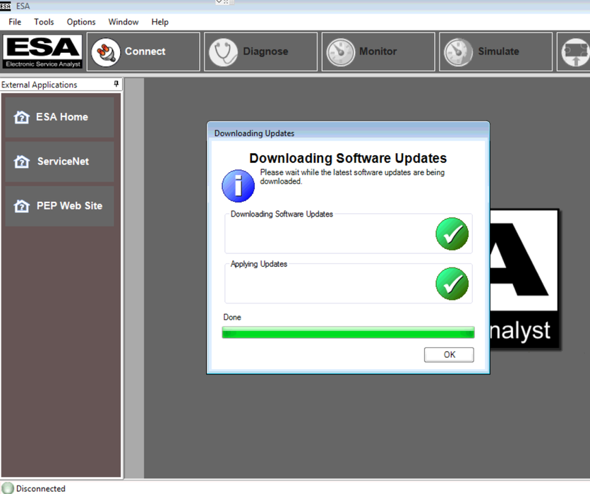 PACCAR ESA Electronic Service Analyst v5.1 NEW & Latest 2019 Version - Newest SW Flash files & Server Update And Programming Files