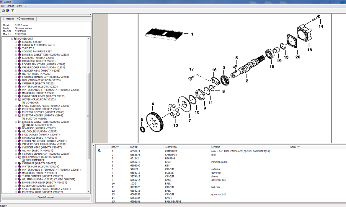 EPC Spare Parts Catalog For Bob cat-All Models & S\n  Parts Manuals Up To 2005