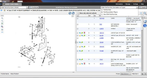 Case Next Generation CE Europe 2015 EPC -All Models & Serials Up To 2015 Parts Manuals