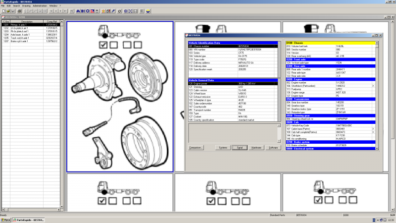 DAF Rapido 2016 Parts Catalog EPC - All DAF Models Covered up To 2016