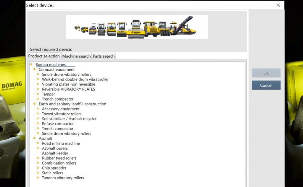 BOMAG EPC Electronic Parts Catalogue Software Latest 2023 All Regions