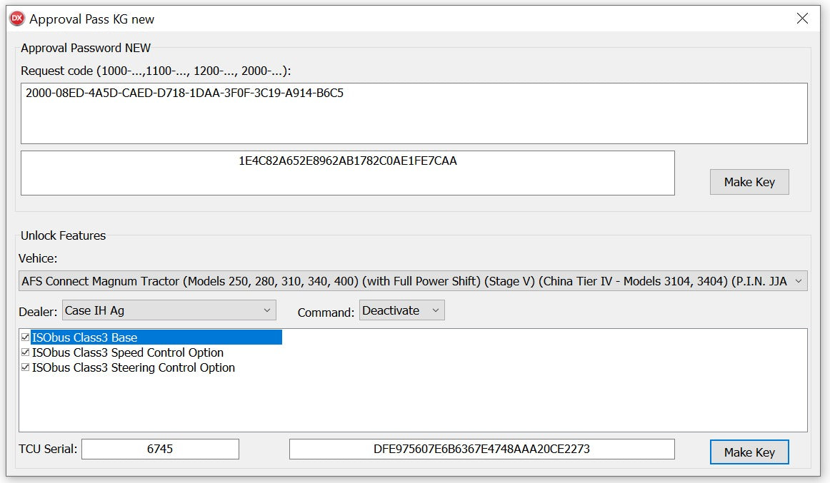 New Advanced CNH APPROVAL PASSWORD GENERATOR 2024 - For New Holland Case IH And More !