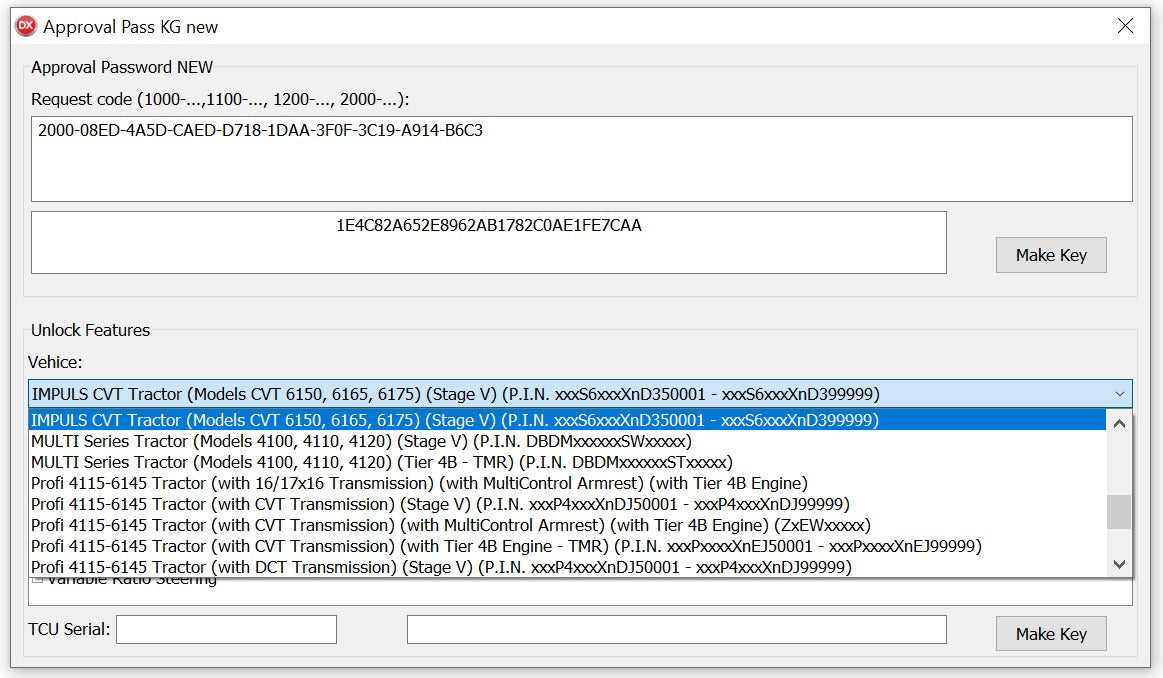 New Advanced CNH APPROVAL PASSWORD GENERATOR 2024 - For New Holland Case IH And More !