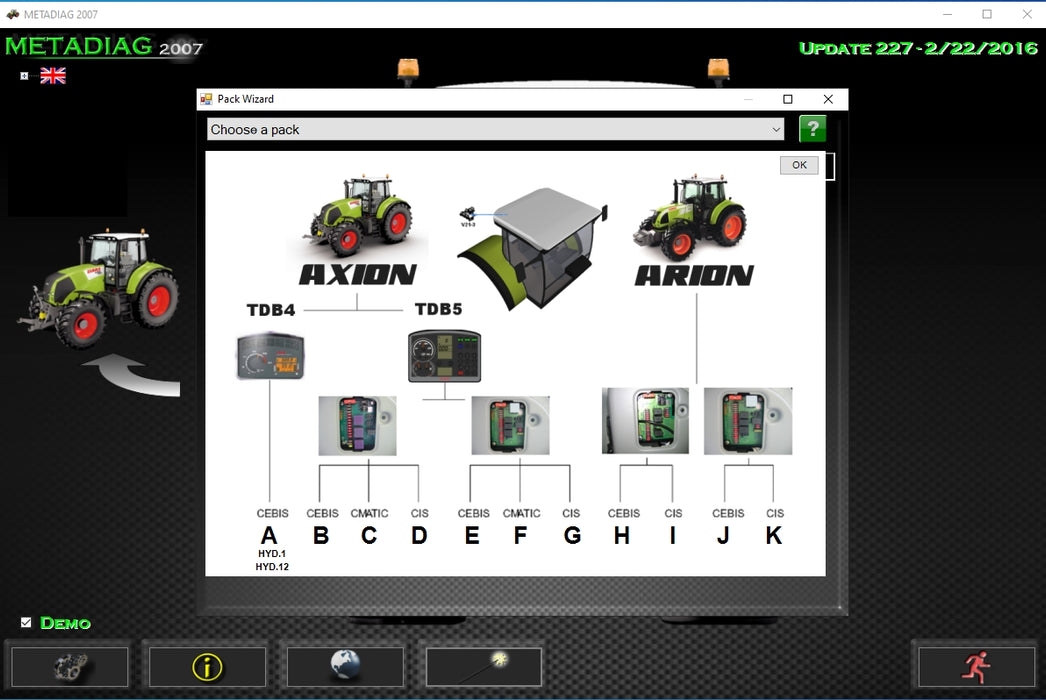 Claas Metadiag 2007 Diagnostic Tool Updated 227 02.2016