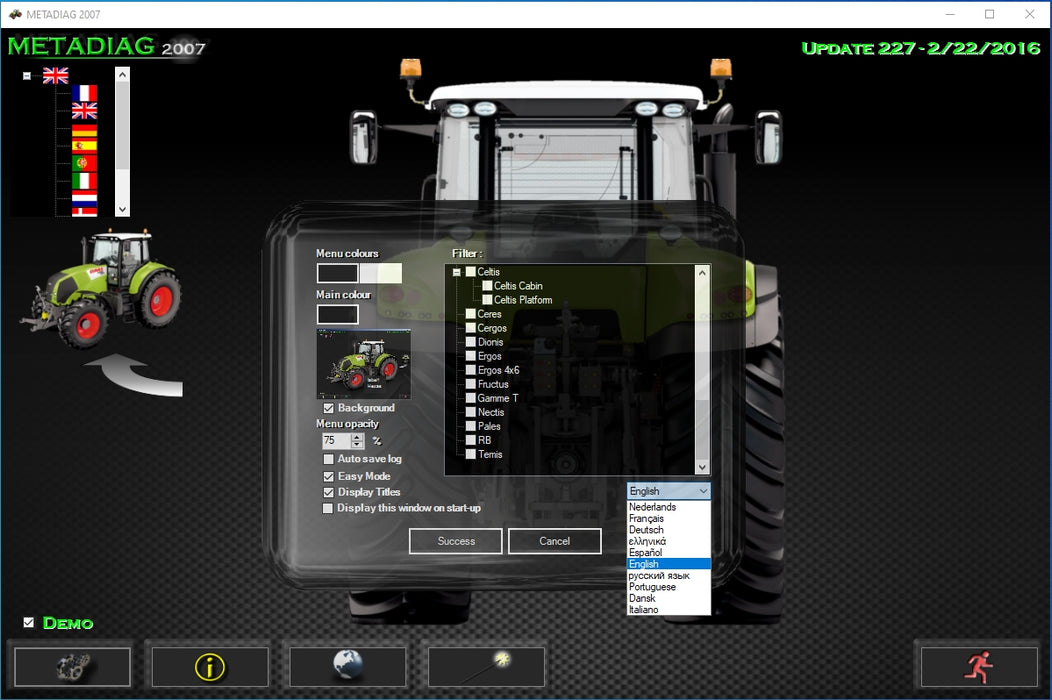 Claas Metadiag 2007 Diagnostic Tool Updated 227 02.2016