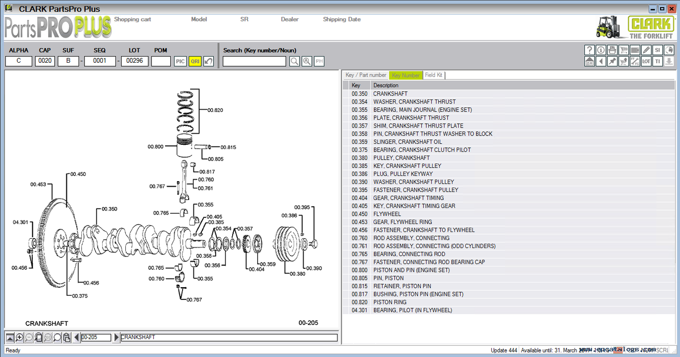 Clark Forklift Parts PRO PLUS EPC Parts Manuals Software Latest 2023 All Regions