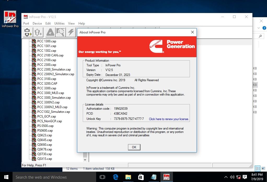 power Pro 12.5 - Latest 2019 Engineering & Diagnostics Tool For All Cumins Genset & Incal Files
