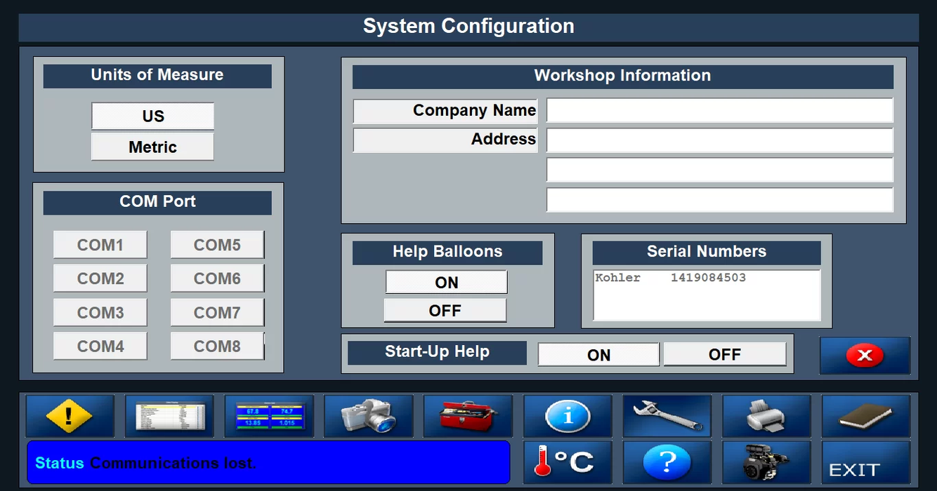 2023 Kohler Diagnostic System With Interface & Cables Kit And EFI Diagnostic Software 25 761 50-S