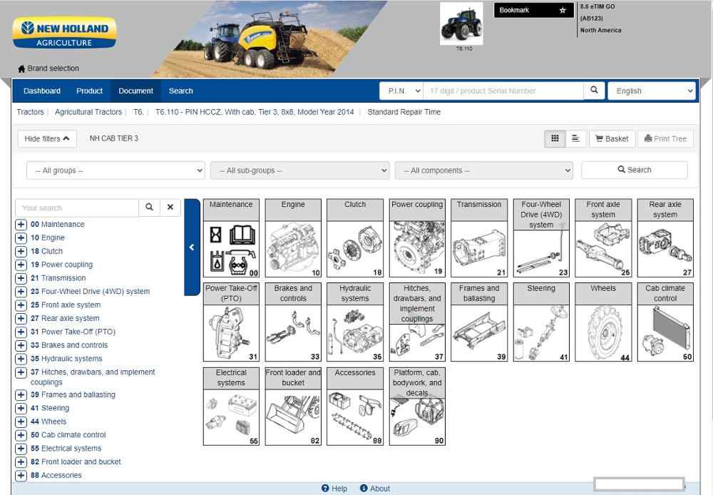 eTimGo For CNH EST [2024] Repair Manual & Service Info Offline - For New Holland / Case / Case IH / Miller / Steyr /  Flexicoil