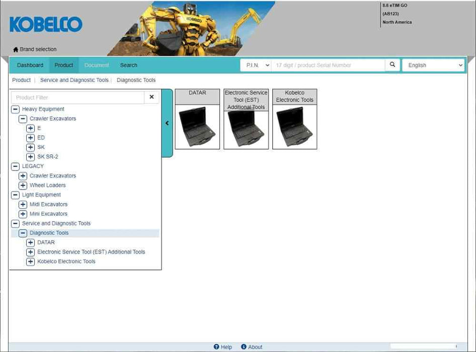 New Holland Case Diagnostic Kit 2024- CNH Est DPA 5 Diesel Engine Electronic Service Tool Adapter 380002884-Include CNH 9.11 Engineering Software