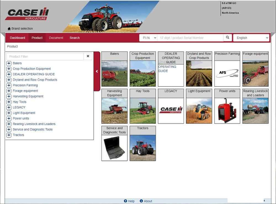 eTimGo For CNH EST [2024] Repair Manual & Service Info Offline - For New Holland / Case / Case IH / Miller / Steyr /  Flexicoil