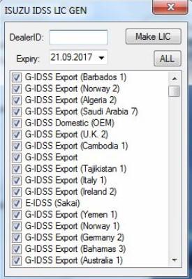 Isuzu Diagnostic Service System IDSS II 02/2017 Include G-IDSS & E-IDSS For Global Support- Full Online Installation And Support