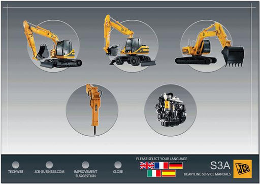 JCB Compact Service Repair Manuals 2013 -Dealer Service Information Software 2013 - Online Installation Service