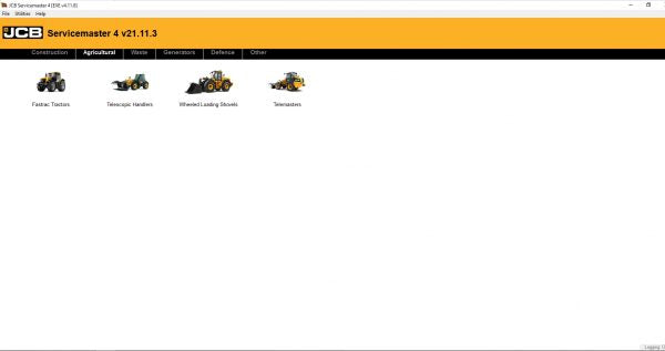 JCB ServiceMaster 4 - v22.11 Diagnostic Software - Latest Version Last Updated 11 2022