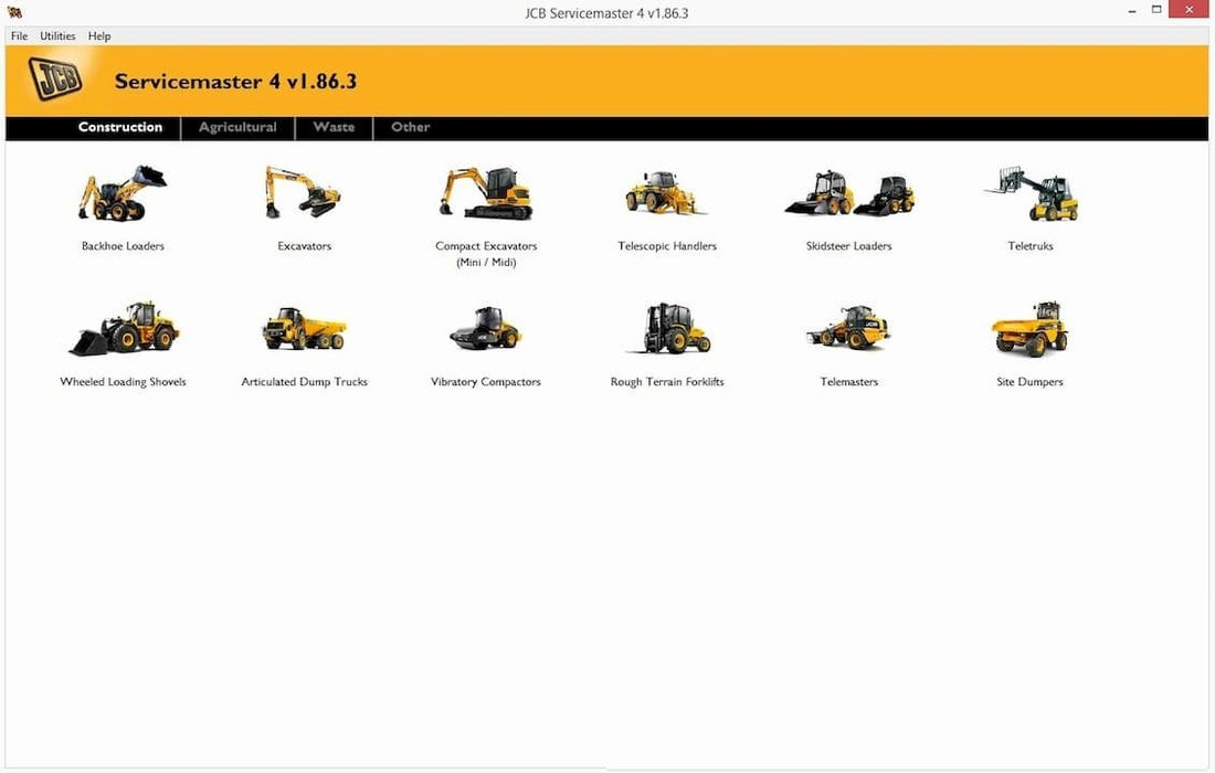 JCB ServiceMaster 4 - v20.1.3 JCB Diagnostic Software - Latest 2020 Version !