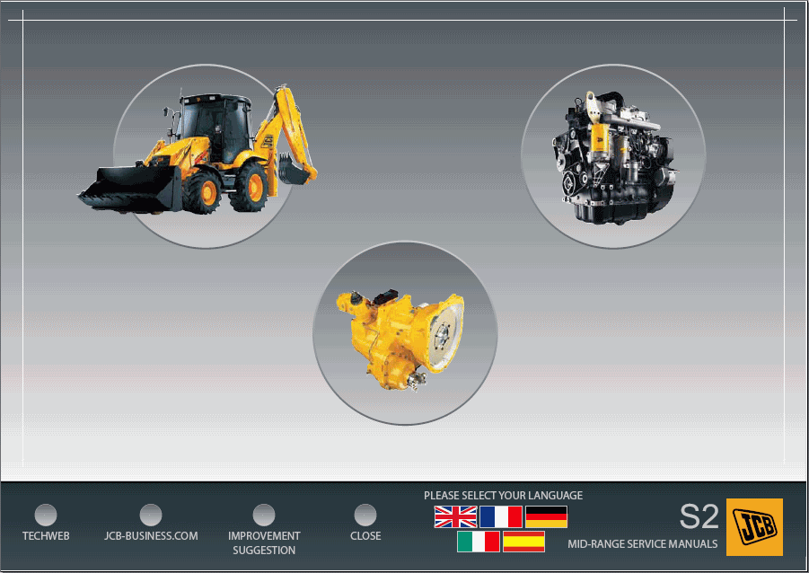 JCB Compact Service Repair Manuals 2011 -Dealer Service Information Software 2011 - Online Installation Service