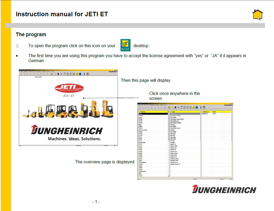 JETI ForkLift ET v4.34 EPC - Parts Catalog For ALL Jungheinrich Fork Lifts Latest 2018 - Online Installation Service !