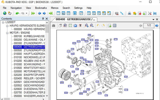 Kubota EPC Tractor, Construction, Power Products, Utility Vehicle, Turf [06.2021] ENGLISH - SPANISH