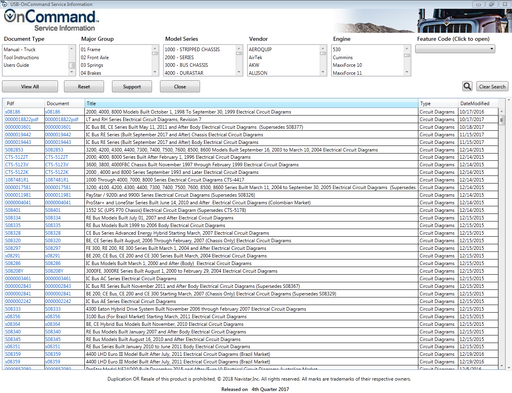 Internationall Truck ISIS - OnCCommand Service Information 2018 - Online Installation Service