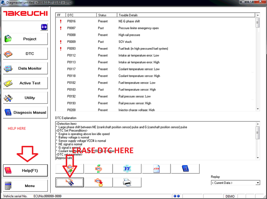 Genuine KUBOTA \ TAKEUCHI DIAGNOSTIC KIT (DST-i) Diagnostic Adapter- Diagmaster 2023 Software !