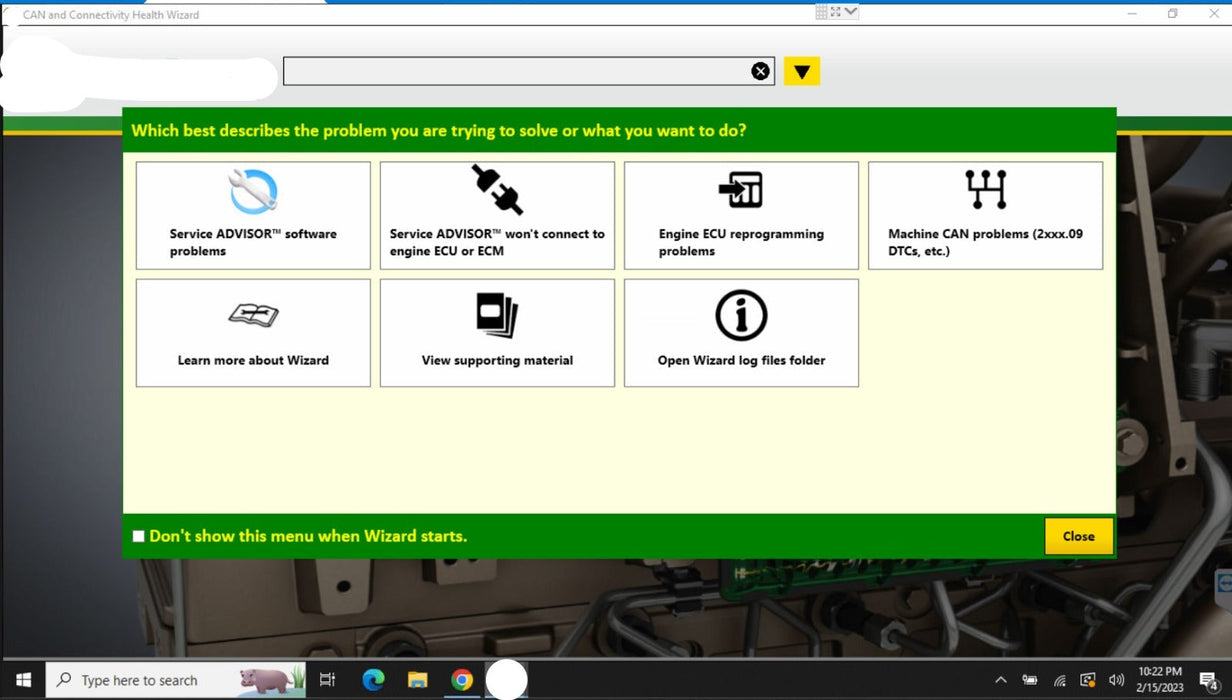 Genuine John Deer EDL v3 Interface & Service Advisor 5.3.252 Pre Installed CF-54 Laptop - Complete Diagnostic Kit 2024 AG CF & Turf !