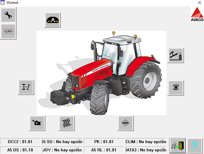 AGCO \ FENDT \ Massey Ferguson - Genuine DIAGNOSTIC KIT (CANUSB) - With Latest Electronic Diagnostic Tool (EDT) 2024