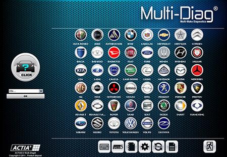 ACTIA Multi-Diag I-2016 SP4 Multilanguage - All Cars Diagnostics Software