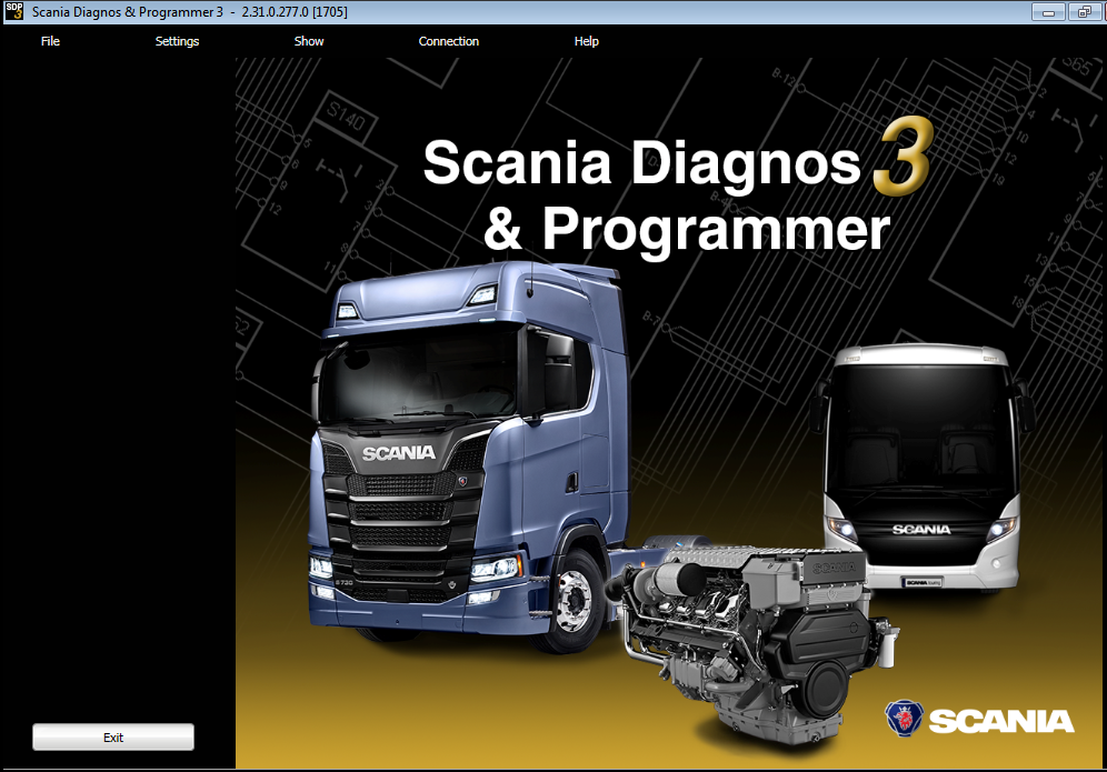 Scaniia VCI3 Diagnostic Interface Kit & SDP3 v 2.60 Diagnostic & Programmer Latest version 2024