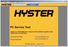 Yale Hyster Forklifts PC Service Tool v 4.93 Diagnostic And Programming Software Latest 2020