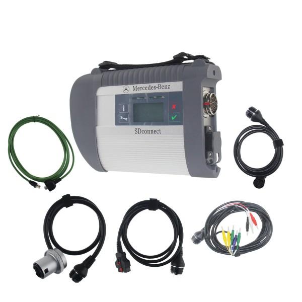 Star C4 SD Connect Diagnostic Adapter Tool Kit For Mercedes - Include Latest Xentry And DAS 2020 - Full Online Installation & Support Service !