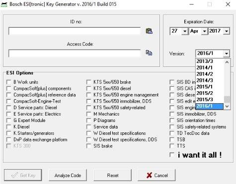 Bosch ESI Tronic 01/2016 Cars EPC Include Archive Data And Activator