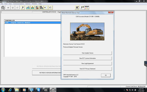 Case IH , Steyr , Kobelco , Flexicoil Electronic Service Tools CNH EST 9.7 Diagnostics Software - Engineering Level Latest 2023