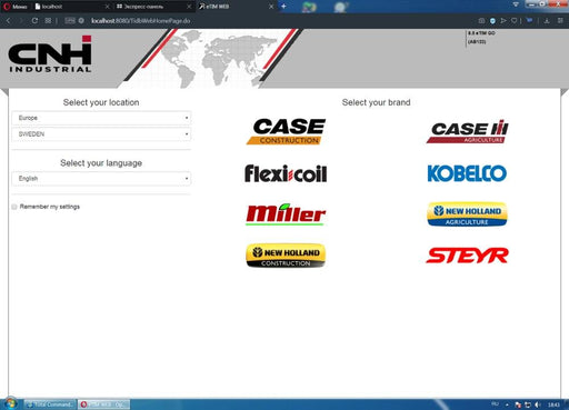 New Holland Case CNH DPA5 Diagnostic Interface & Latest EST Pre Installed CF-54 Laptop - Complete Diagnostic Kit 2022 With Latest Service Data Etimgo Included !!