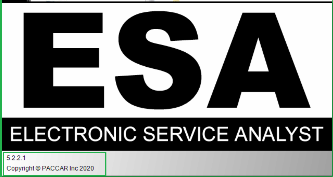 PACCAR ESA Electronic Service Analyst v5.6 Latest 2024 External, Internal and Programming Station