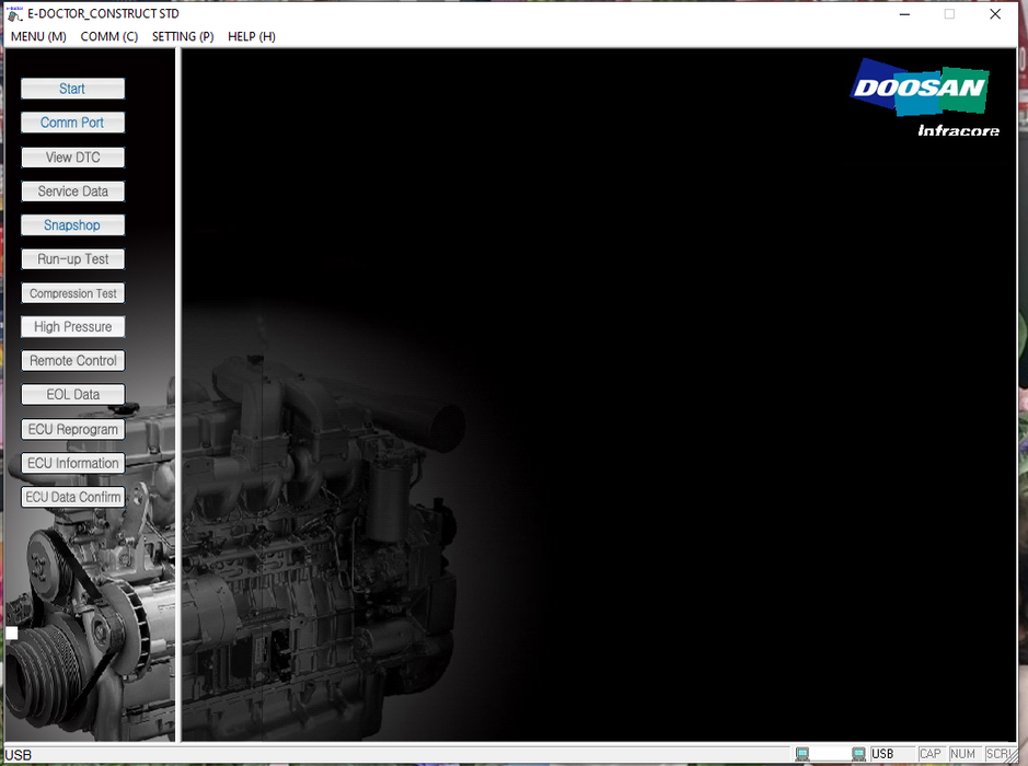 Doosan E-Doctor EDIA Construction Standard - Engine Diagnostic Software 2021
