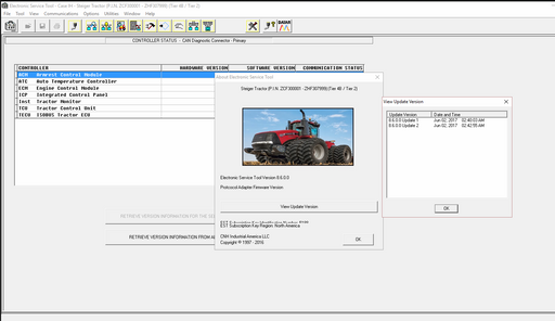 New Holland Case Electronic Service Tools CNH EST 9.9 Diagnostics Software Latest 2023